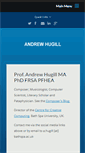 Mobile Screenshot of andrewhugill.com